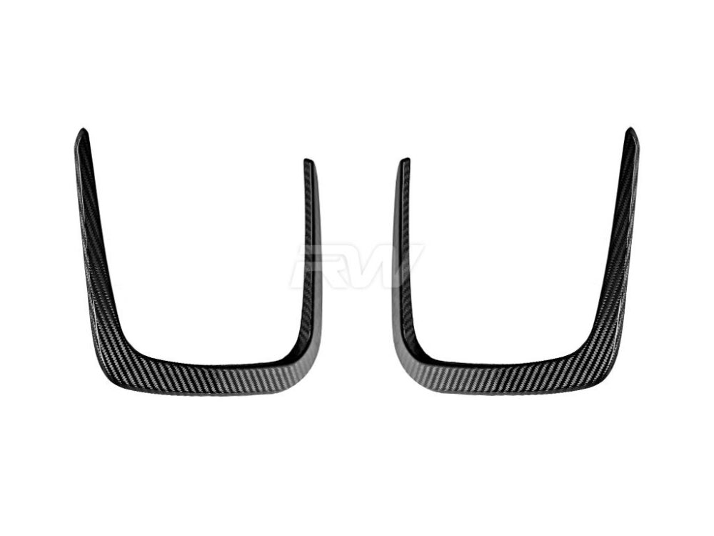RW Carbon BMW G8x M3 M4 Carbon Fiber Hood Vent Trims - Image 6