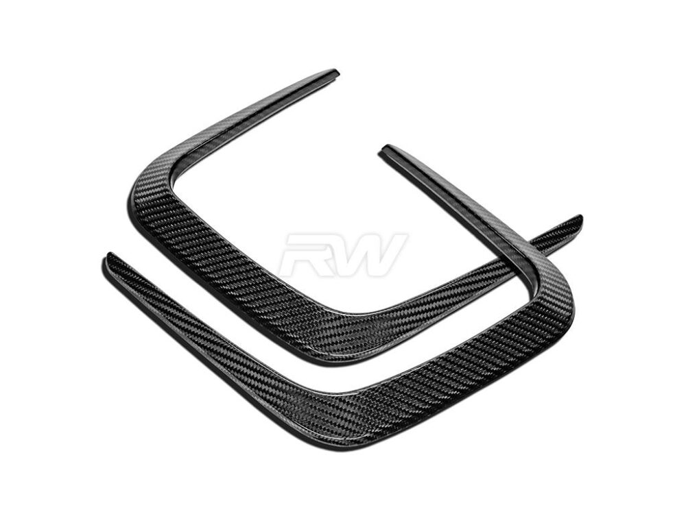RW Carbon BMW G8x M3 M4 Carbon Fiber Hood Vent Trims - Image 7