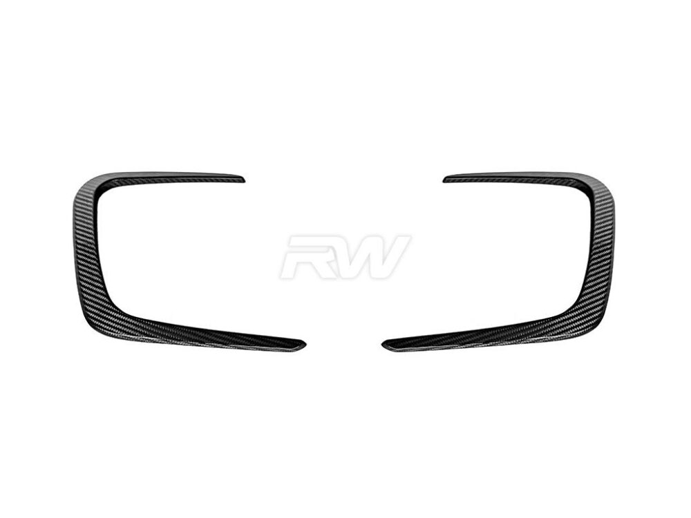 RW Carbon BMW G8x M3 M4 Carbon Fiber Hood Vent Trims - Image 8