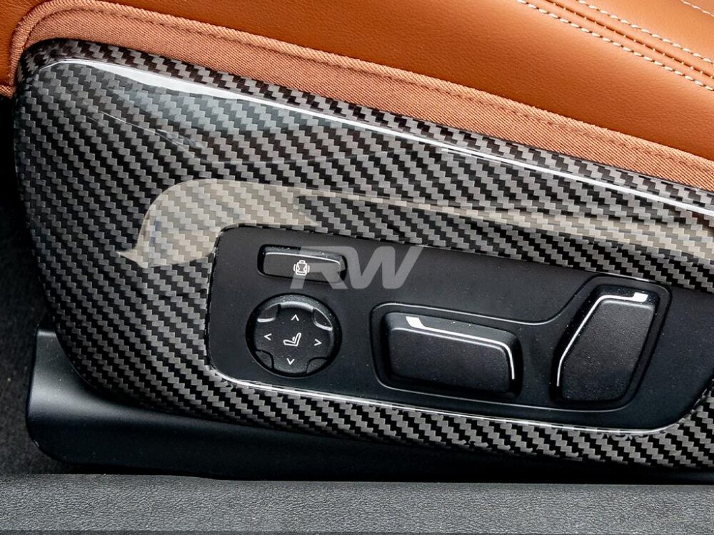 RW Carbon BMW G8x M3 M4 Carbon Fiber Side Seat Trims - Image 3