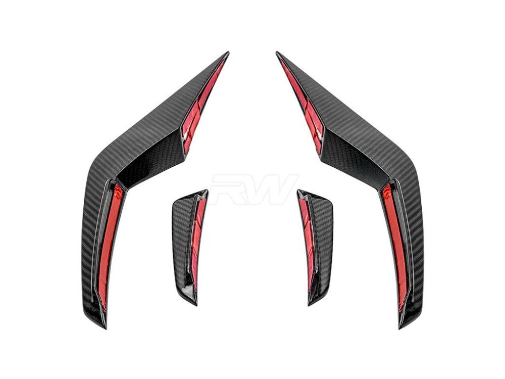 RW Carbon BMW G90/G99 M5 Carbon Fiber Canards - Image 6