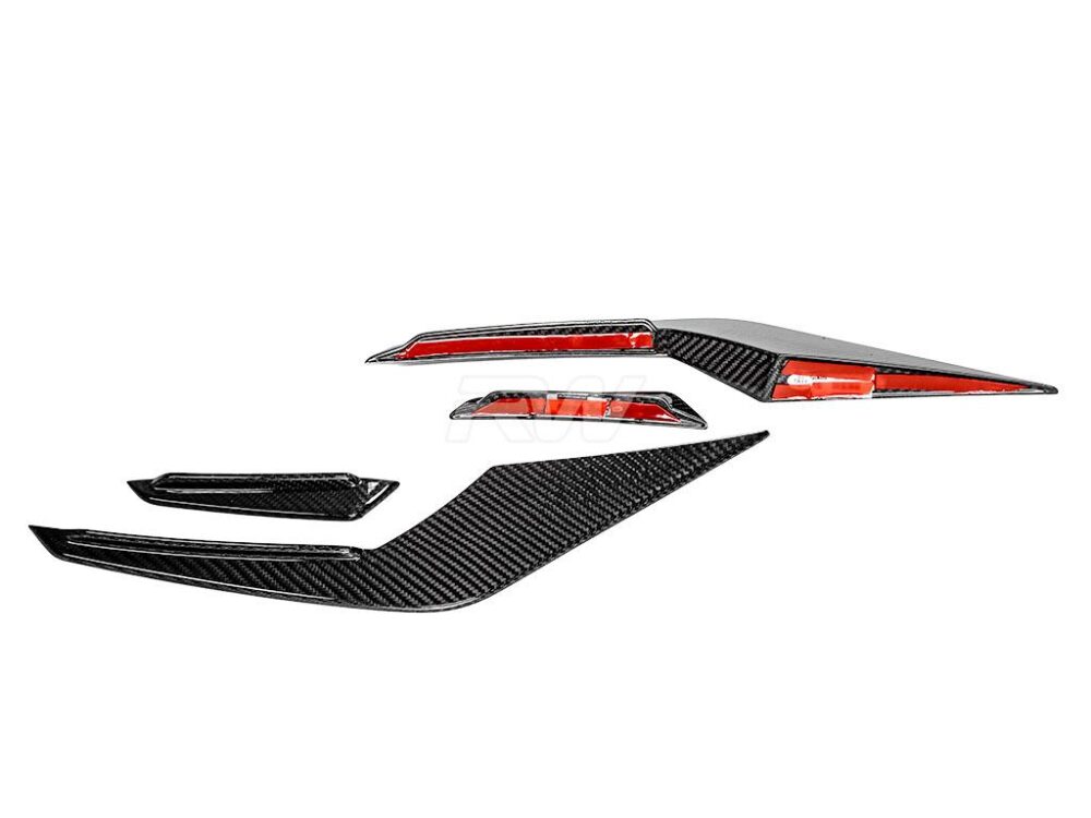 RW Carbon BMW G90/G99 M5 Carbon Fiber Canards - Image 5