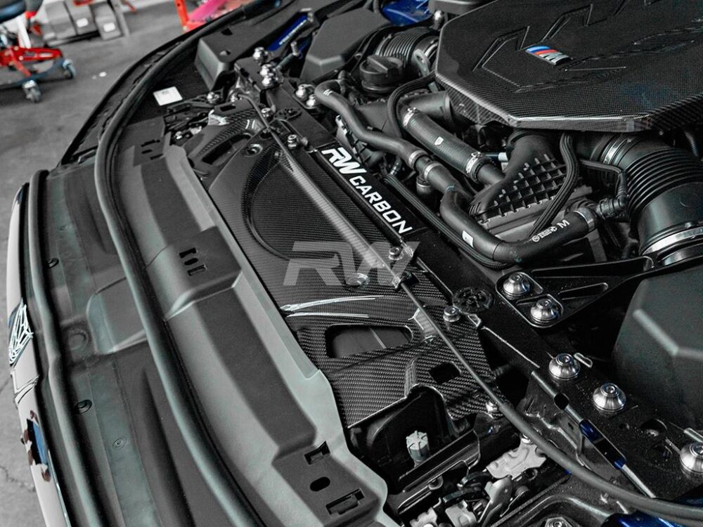 RW Carbon BMW G90/G99 M5 Carbon Fiber Cooling Shroud - Image 3