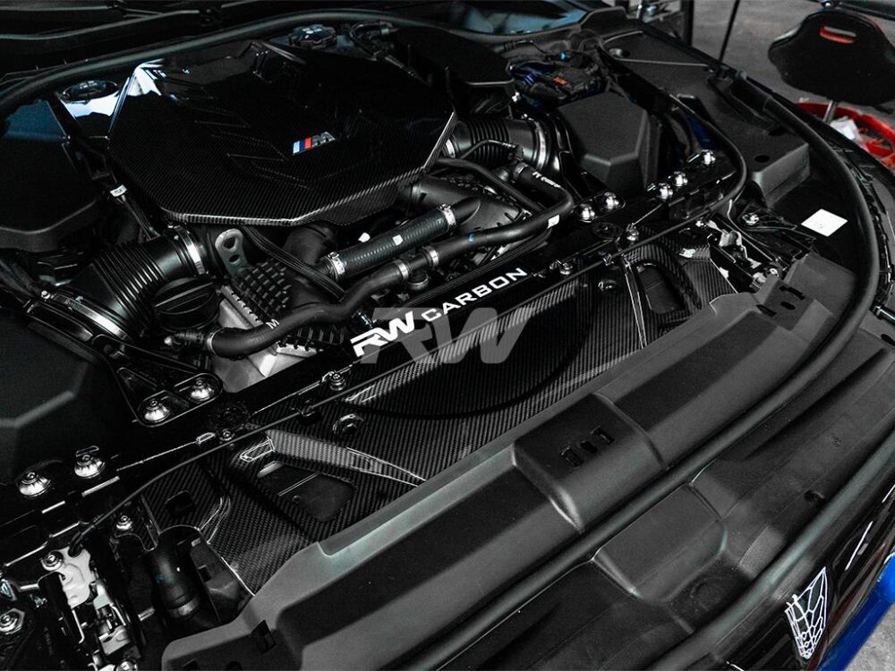 RW Carbon BMW G90/G99 M5 Carbon Fiber Cooling Shroud - Image 2