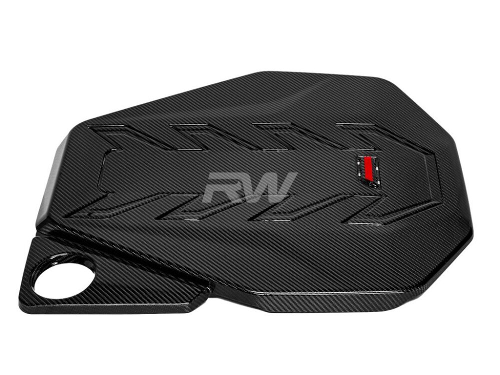 RW Carbon BMW G90/G99 M5 Carbon Fiber Engine Cover - Image 5