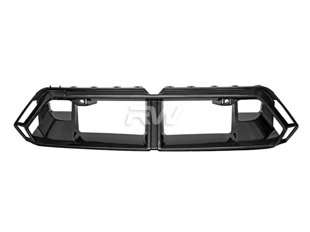 RW Carbon BMW G90/G99 M5 Carbon Fiber Front Bumper Trim - Image 5