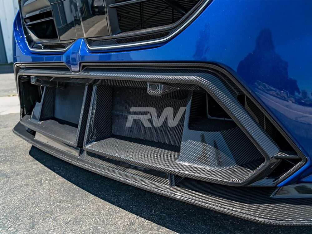 RW Carbon BMW G90/G99 M5 Carbon Fiber Front Bumper Trim - Image 2
