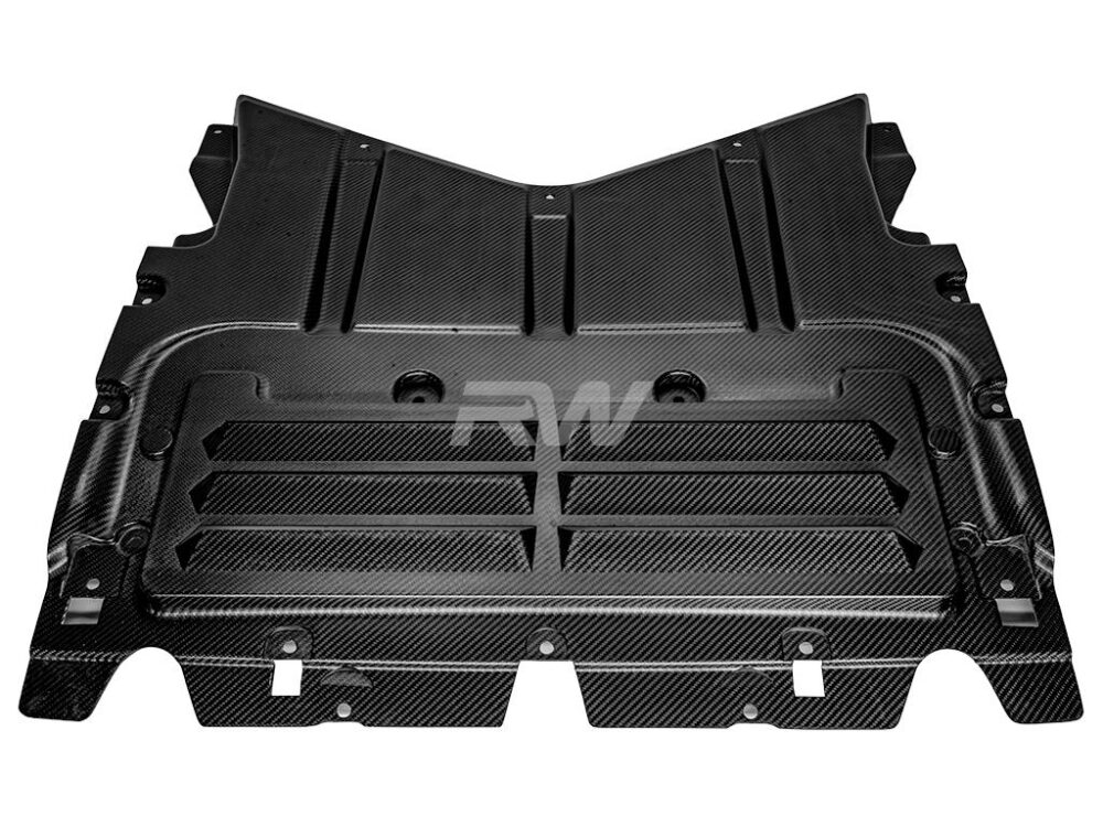 RW Carbon BMW G90/G99 M5 Carbon Fiber Oil Cooler Guard - Image 5