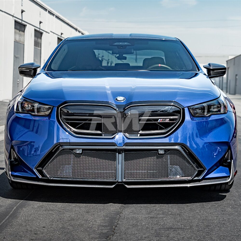Alternative view of RW Carbon BMW G90/G99 M5 Performance Style CF Front Lip