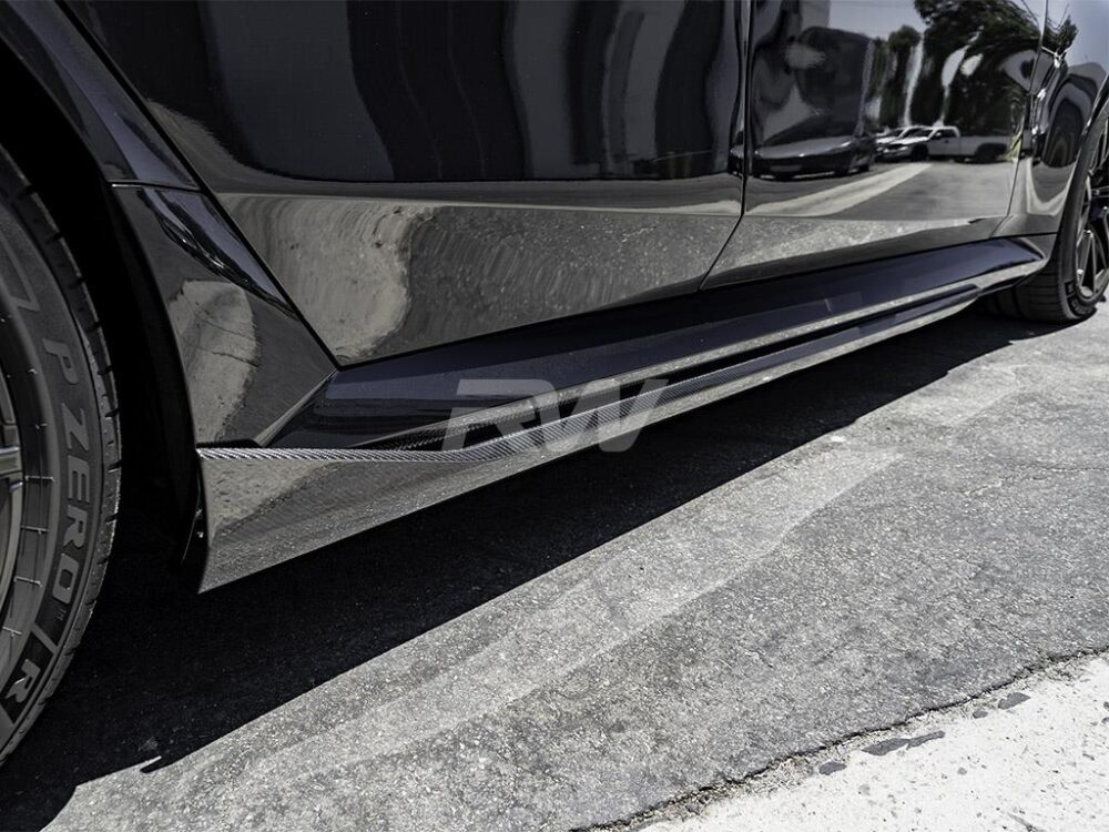 RW Carbon BMW G90/G99 M5 Performance Style CF Side Skirts