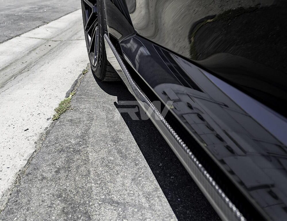 Alternative view of RW Carbon BMW G90/G99 M5 Performance Style CF Side Skirts
