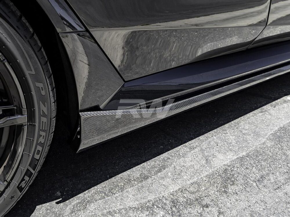 RW Carbon BMW G90/G99 M5 Performance Style CF Side Skirts - Image 3