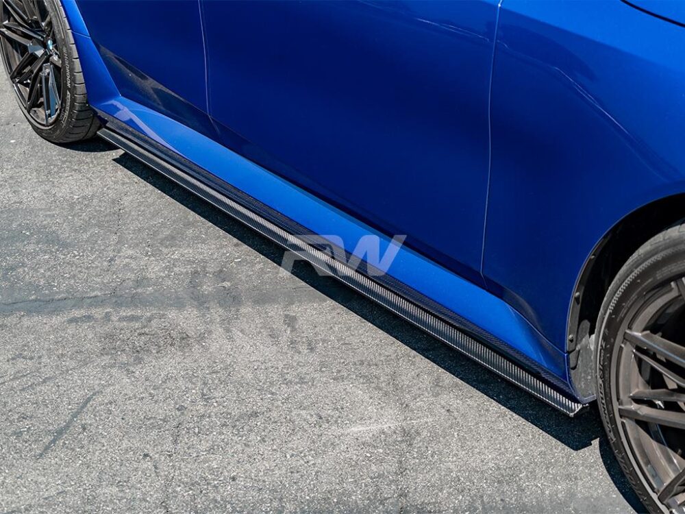RW Carbon BMW G90/G99 M5 RWS CF Side Skirt Extensions