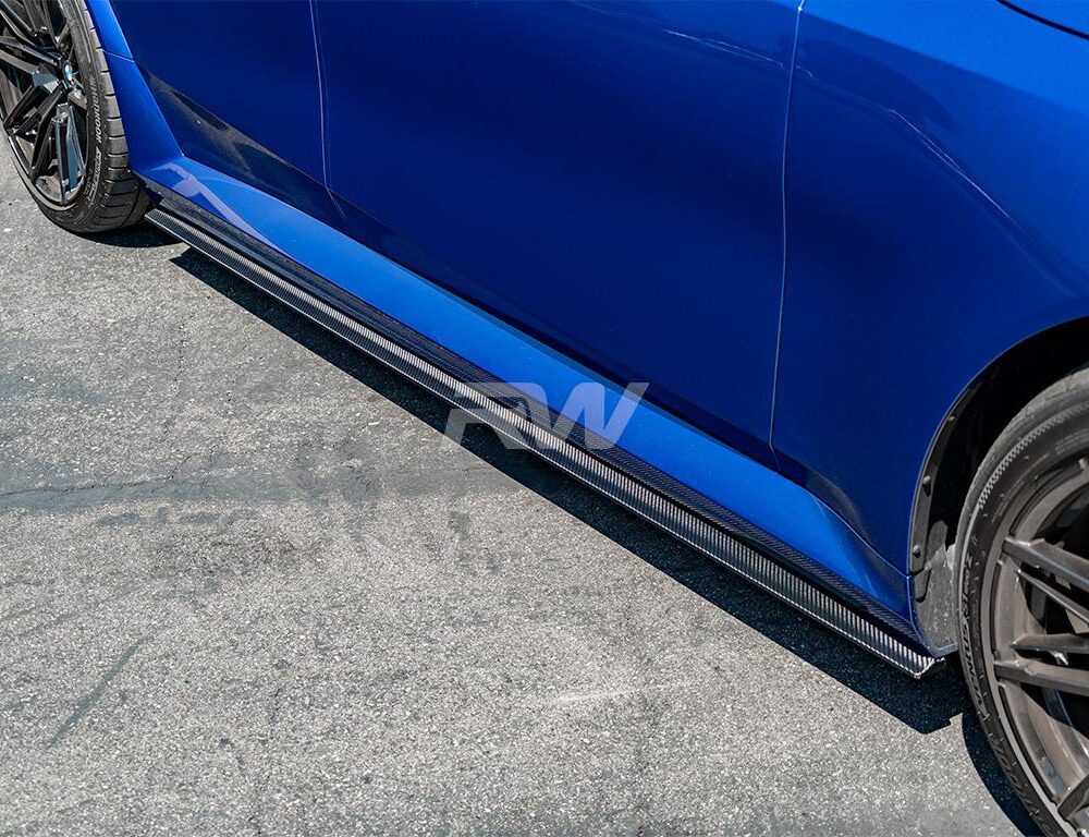 RW Carbon BMW G90/G99 M5 RWS CF Side Skirt Extensions