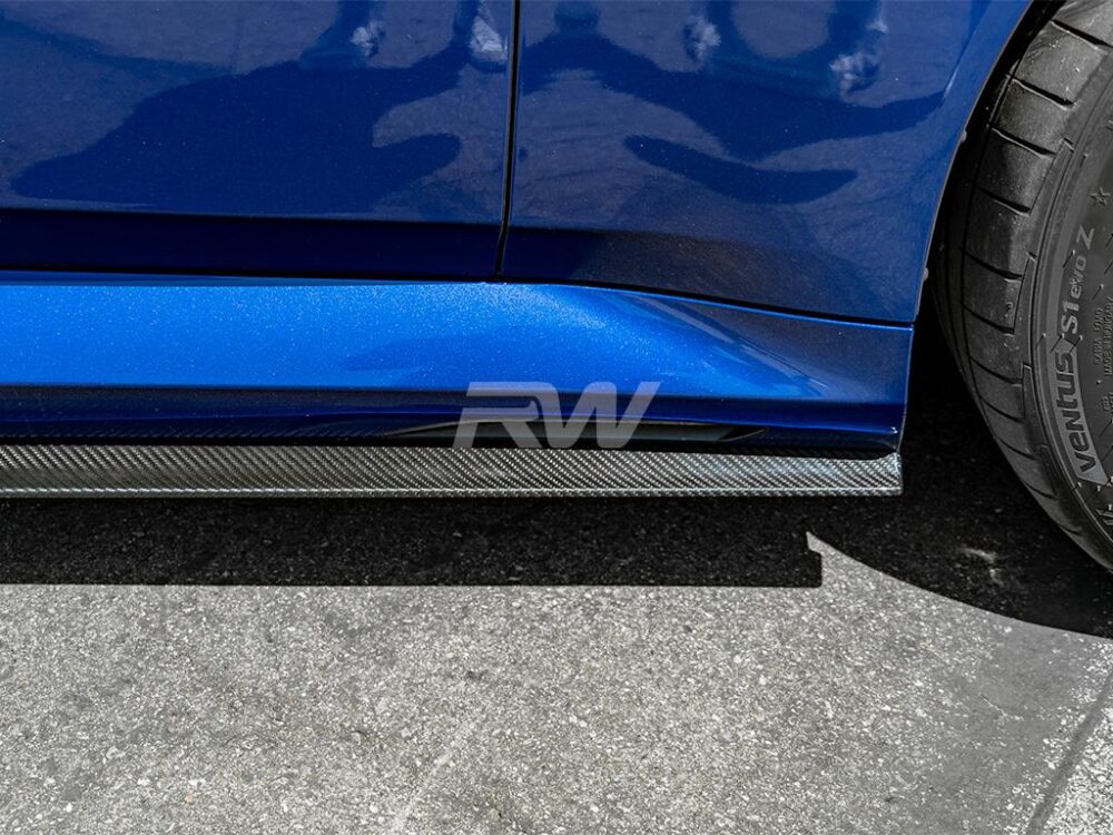 RW Carbon BMW G90/G99 M5 RWS CF Side Skirt Extensions - Image 3
