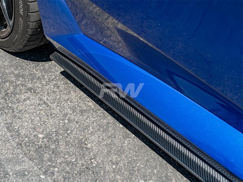 RW Carbon BMW G90/G99 M5 RWS CF Side Skirt Extensions - Image 4