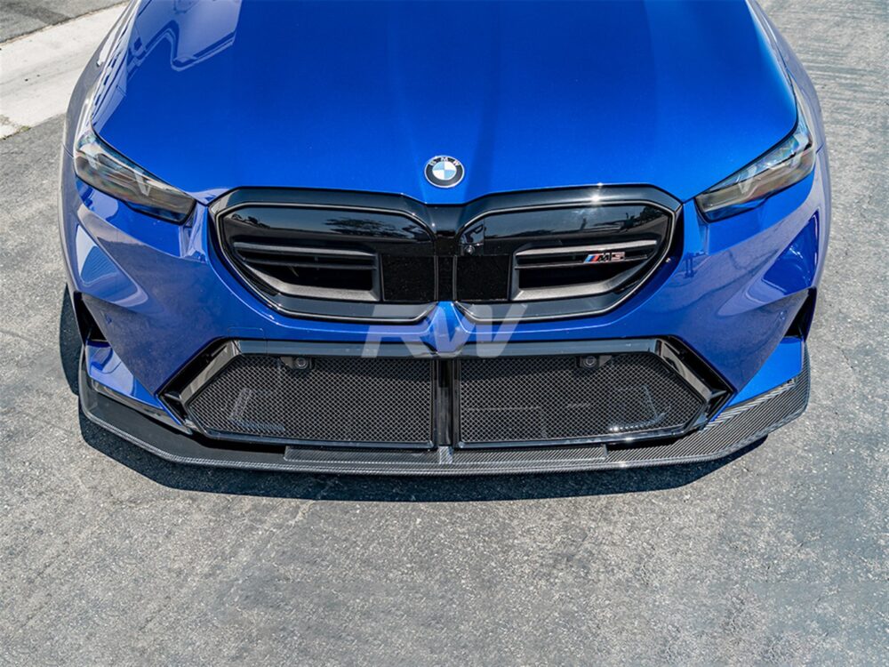 RW Carbon BMW G90/G99 M5 RWS Carbon Fiber Front Lip - Image 2