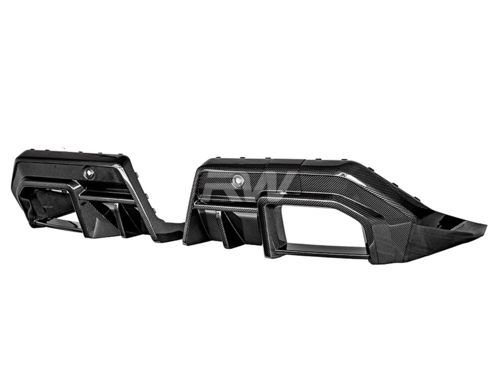 RW Carbon BMW G90/G99 M5 SQ Style Carbon Fiber Diffuser