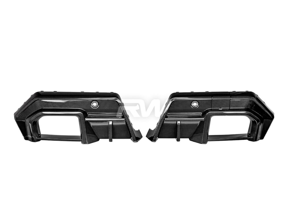 RW Carbon BMW G90/G99 M5 SQ Style Carbon Fiber Diffuser - Image 2