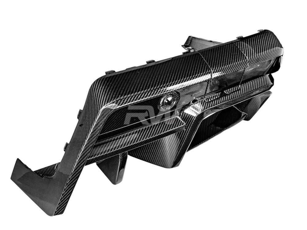 RW Carbon BMW G90/G99 M5 SQ Style Carbon Fiber Diffuser - Image 3