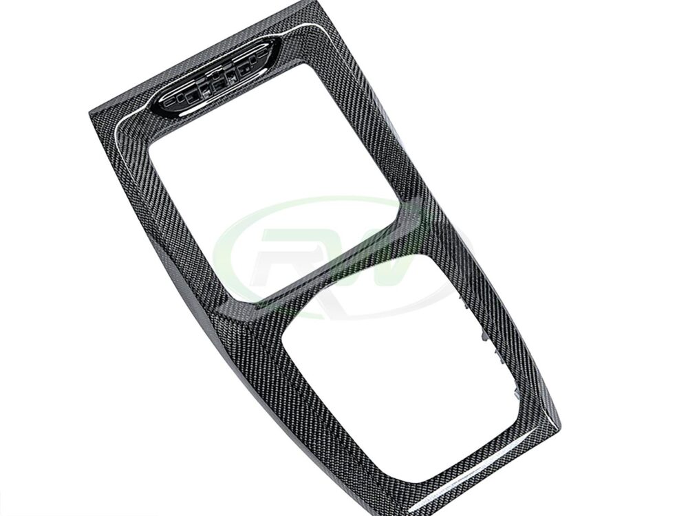 RW Carbon BMW LCI X3M X4M X3 X4 CF Center Console Trim - Image 8