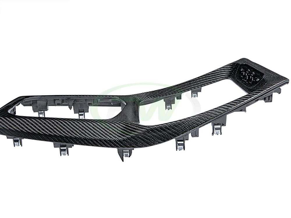 RW Carbon BMW LCI X3M X4M X3 X4 CF Center Console Trim - Image 9