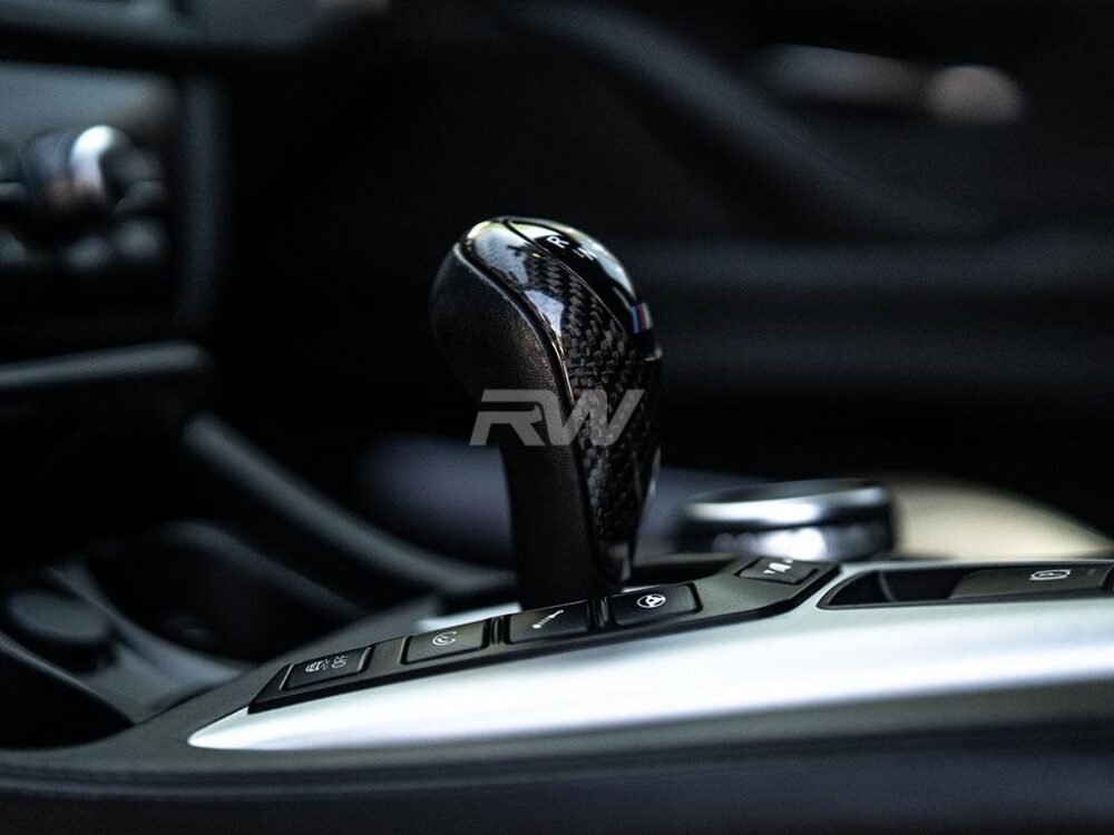RW Carbon BMW M Carbon Fiber Gear Selector Cover