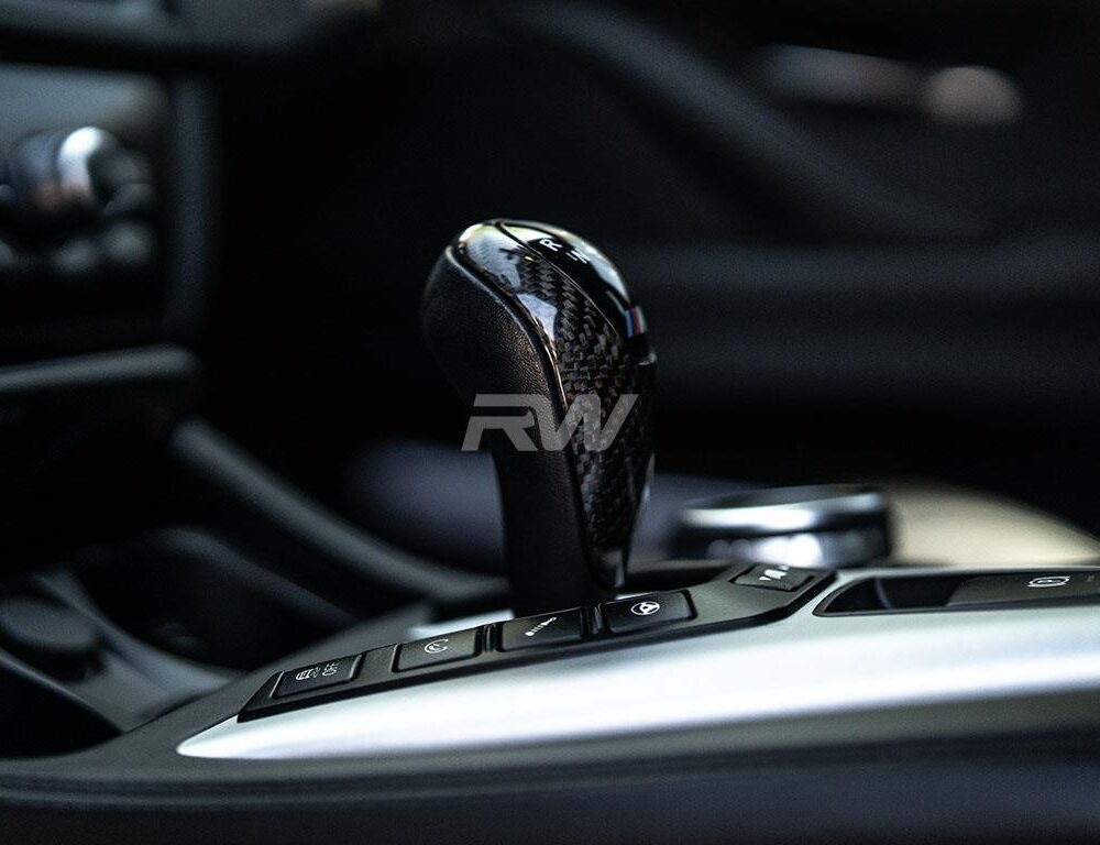 RW Carbon BMW M Carbon Fiber Gear Selector Cover