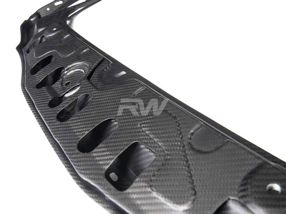 RW Carbon BMW M2 M3 M4 Carbon Fiber Radiator Support Brace - Image 5
