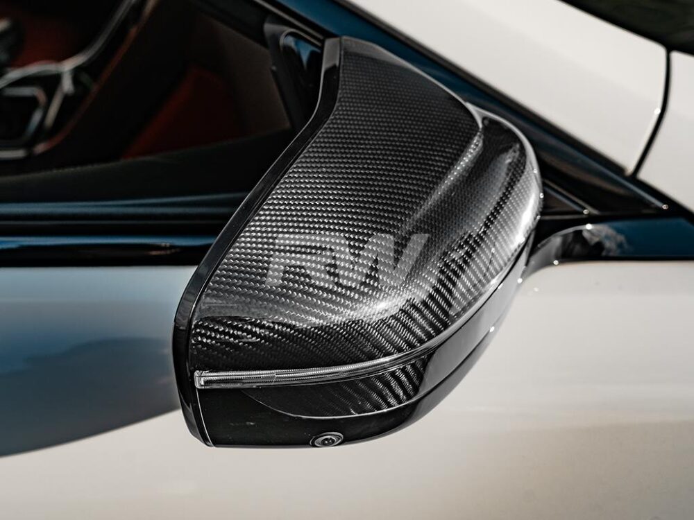RW Carbon BMW M5 M8 M850i Carbon Fiber Mirror Caps