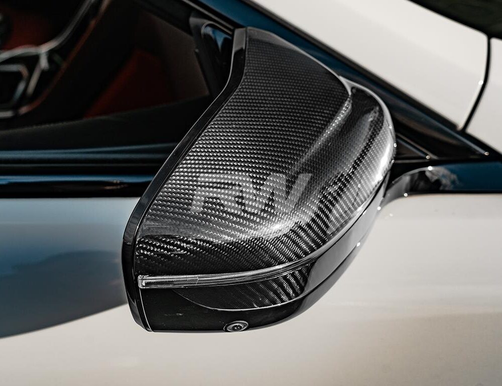 RW Carbon BMW M5 M8 M850i Carbon Fiber Mirror Caps
