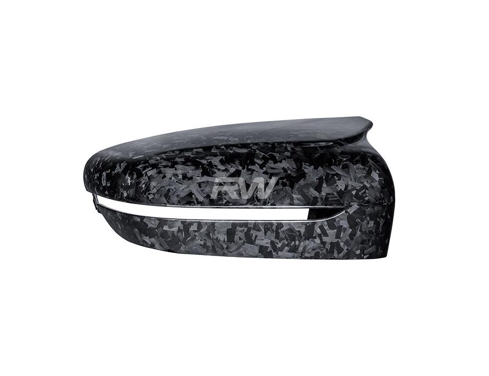 RW Carbon BMW M5/M8 Forged Carbon Mirror Cap Replacements