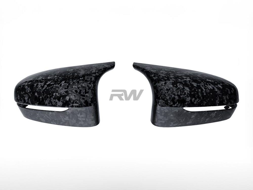 RW Carbon BMW M5/M8 Forged Carbon Mirror Cap Replacements - Image 2