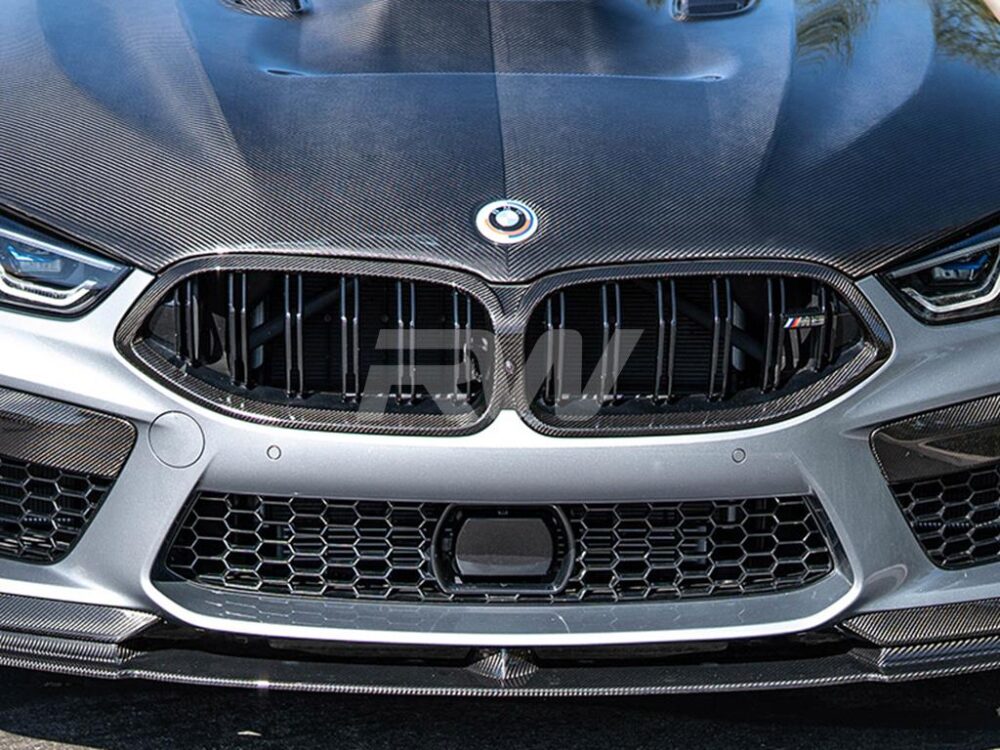 RW Carbon BMW M8 / 8-Series Dual Slat Carbon Fiber Grille