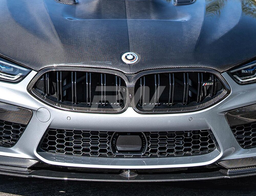 RW Carbon BMW M8 / 8-Series Dual Slat Carbon Fiber Grille