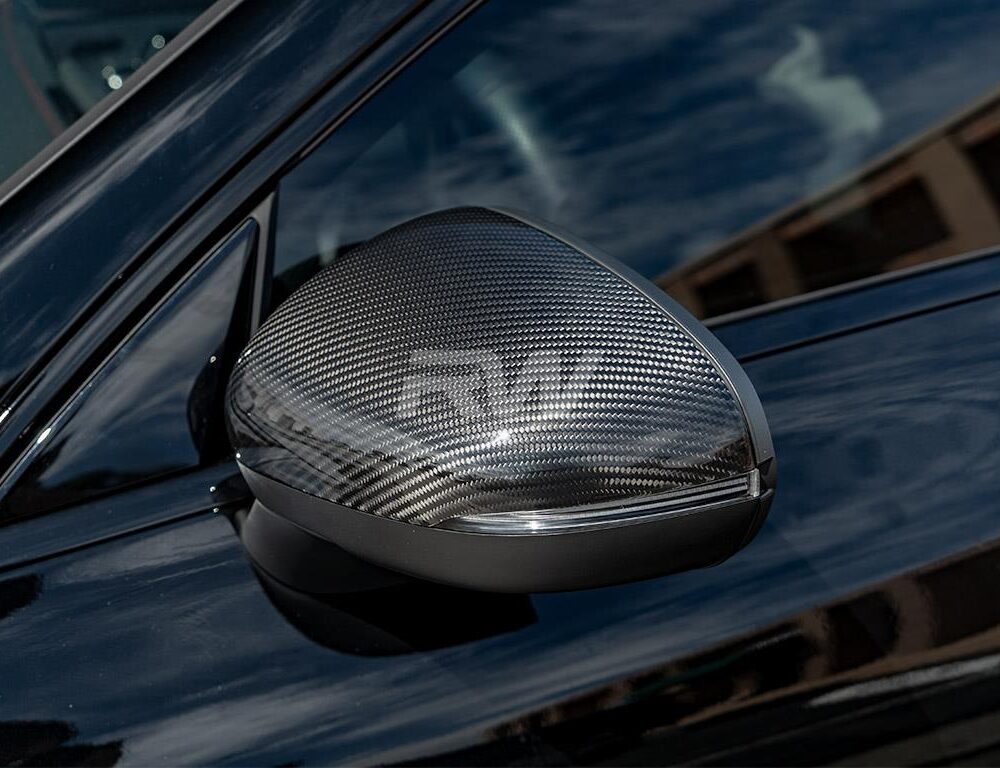 RW Carbon Mercedes C118 Carbon Fiber Mirrors Caps