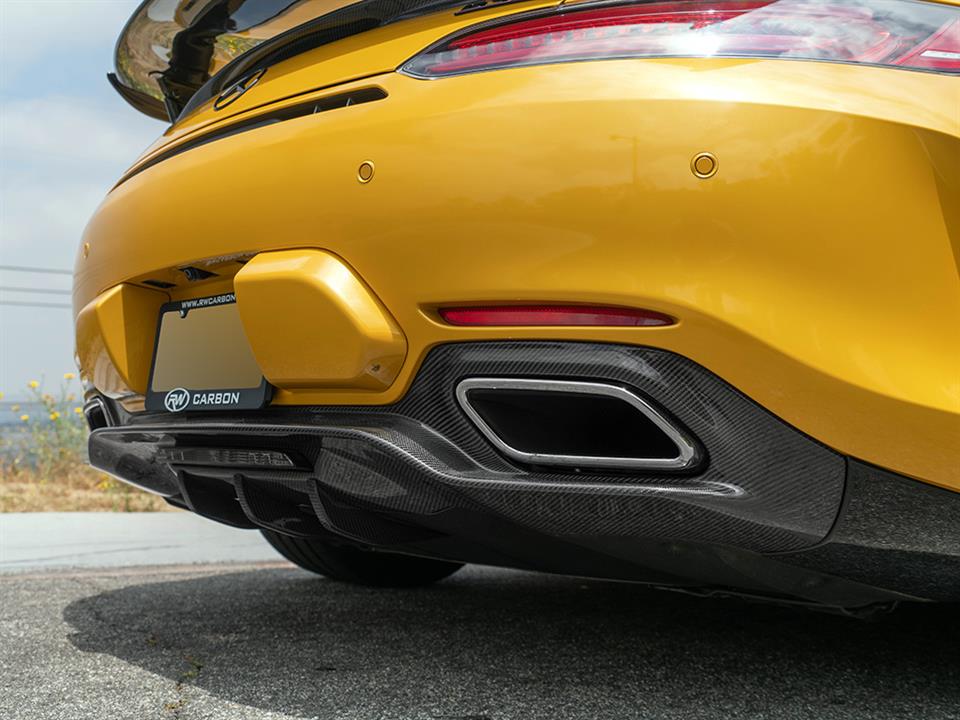 RW Carbon Mercedes C190 GT GTC GTS RWS CF Diffuser