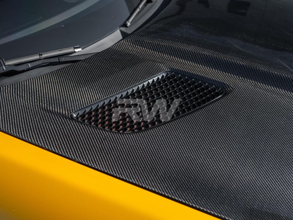 RW Carbon Mercedes C190 R190 RWS Carbon Fiber Hood - Image 8