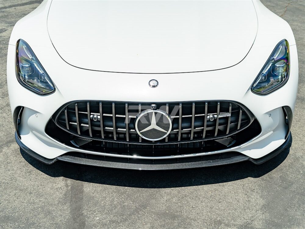RW Carbon Mercedes C192 GT55 GT63 RWS Carbon Front Lip - Image 2