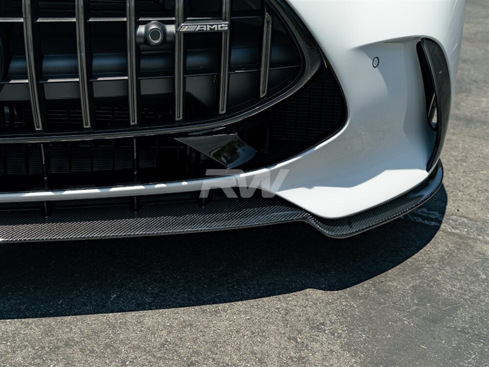 RW Carbon Mercedes C192 GT55 GT63 RWS Carbon Front Lip - Image 3