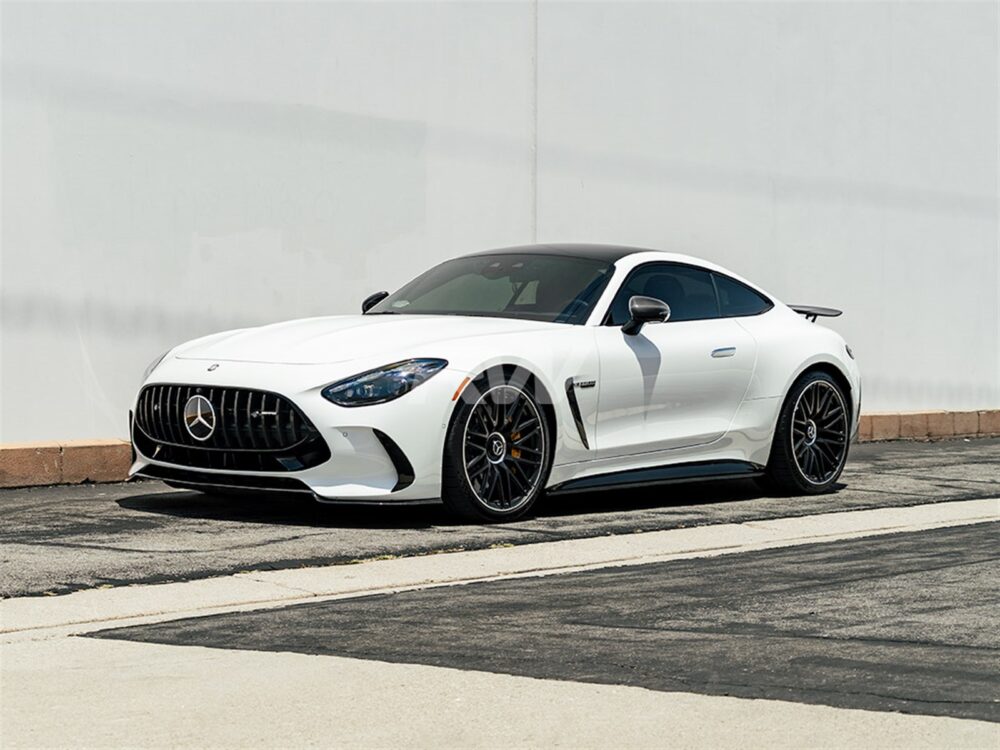 RW Carbon Mercedes C192 GT55 GT63 RWS Carbon Front Lip - Image 4