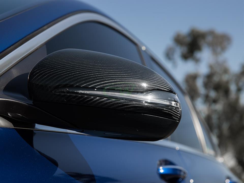 Alternative view of RW Carbon Mercedes Carbon Fiber Mirror Replacements W205 W213 W222