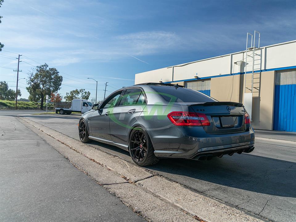 Alternative view of RW Carbon Mercedes W212 AMG DTM Carbon Fiber Diffuser