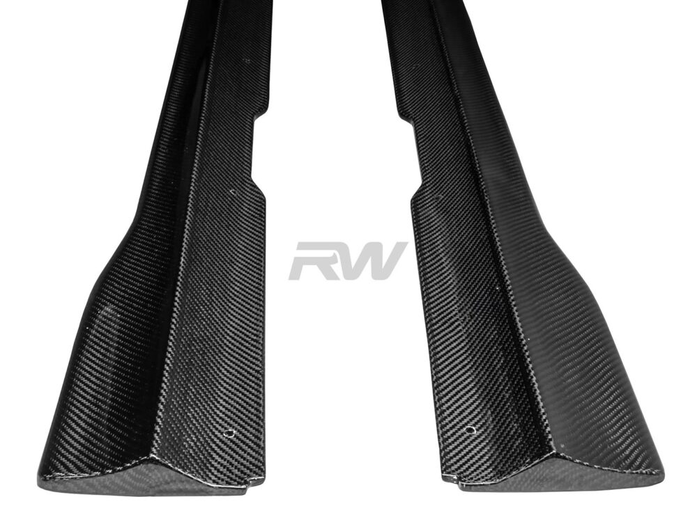 RW Carbon Mercedes W213 DTM Carbon Side Skirt Extensions - Image 8