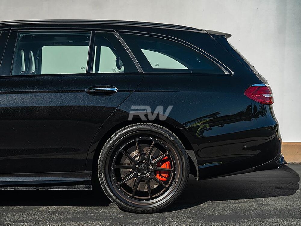 RW Carbon Mercedes W213 DTM Carbon Side Skirt Extensions - Image 2