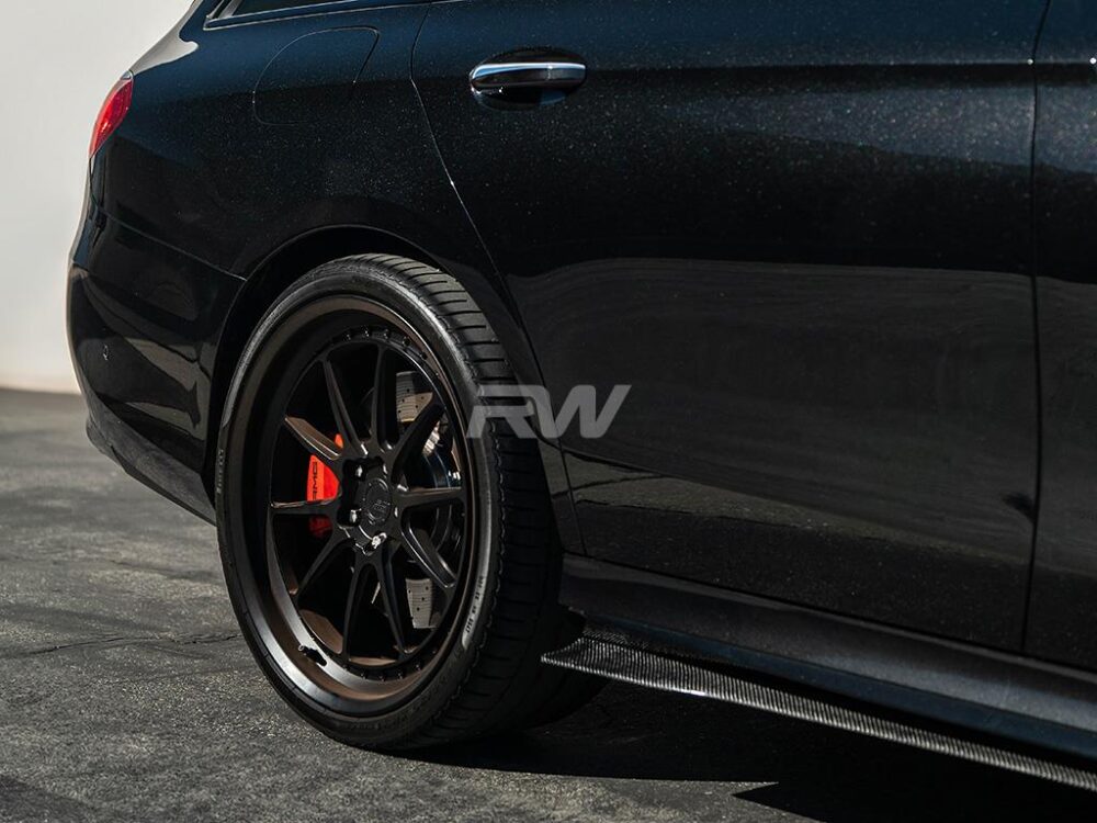 RW Carbon Mercedes W213 DTM Carbon Side Skirt Extensions - Image 6