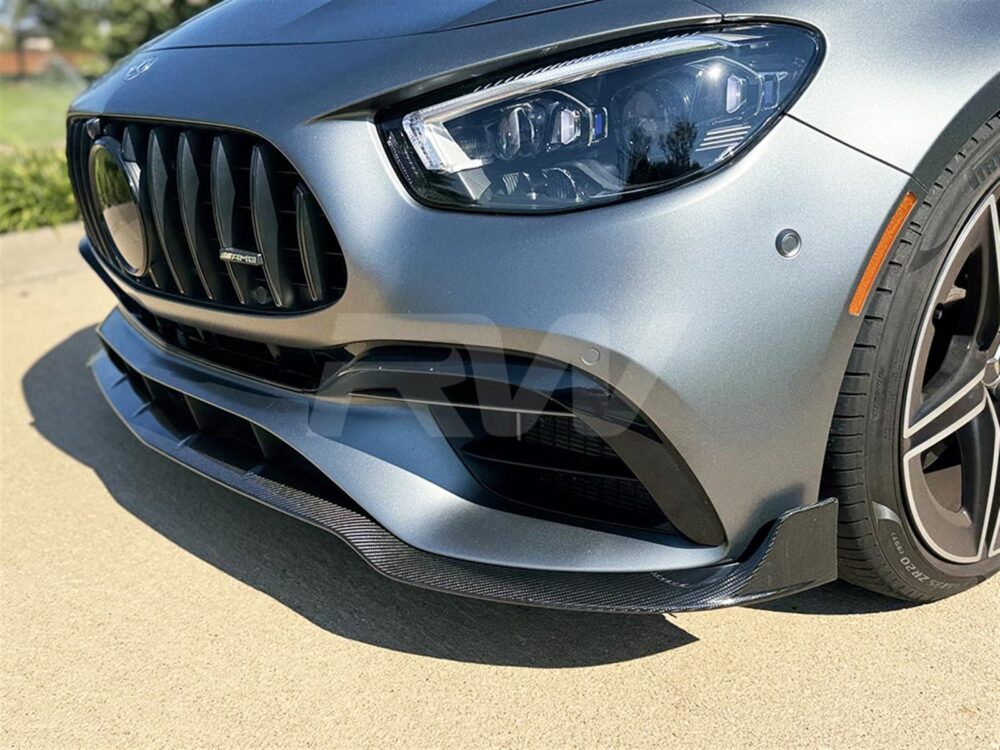 RW Carbon Mercedes W213 E63S BRS Style CF Front Lip 2021+