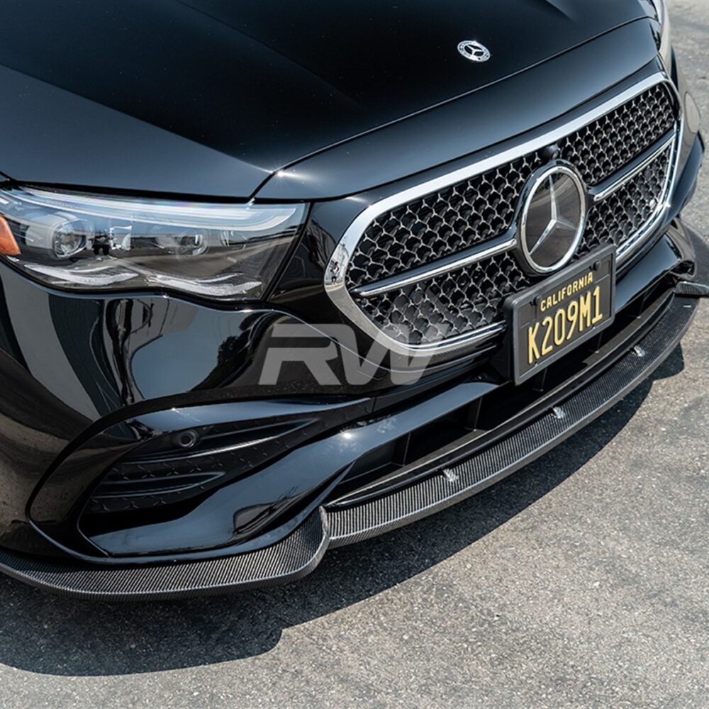 RW Carbon Mercedes W214 E350 E450 RWS Carbon Fiber Front Lip