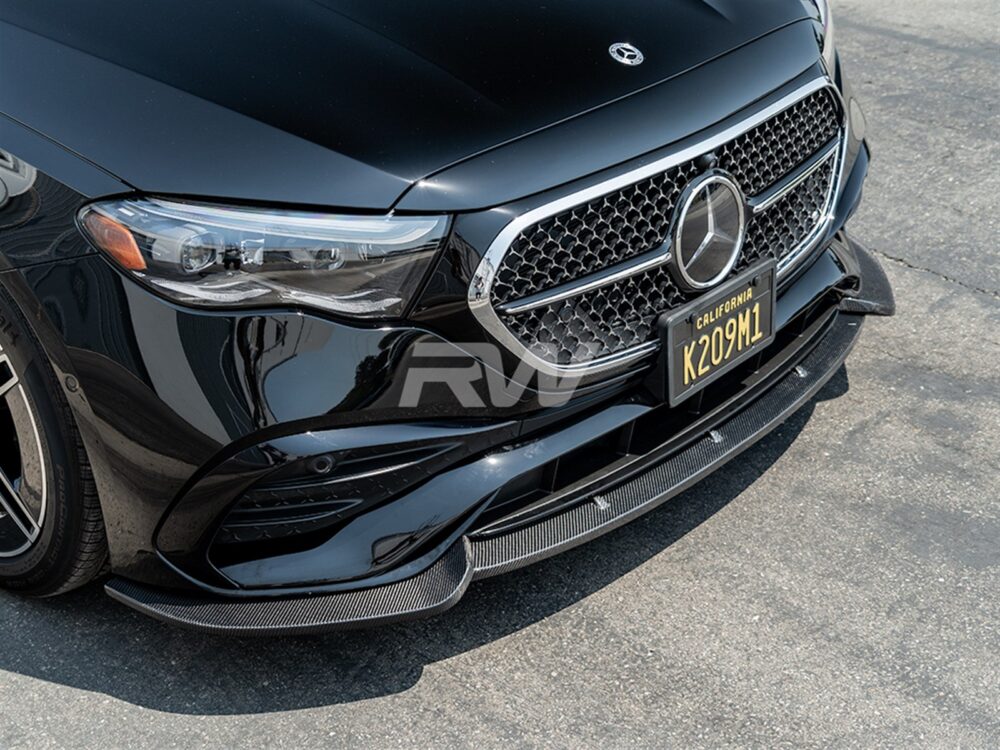 RW Carbon Mercedes W214 E350 E450 RWS Carbon Fiber Front Lip