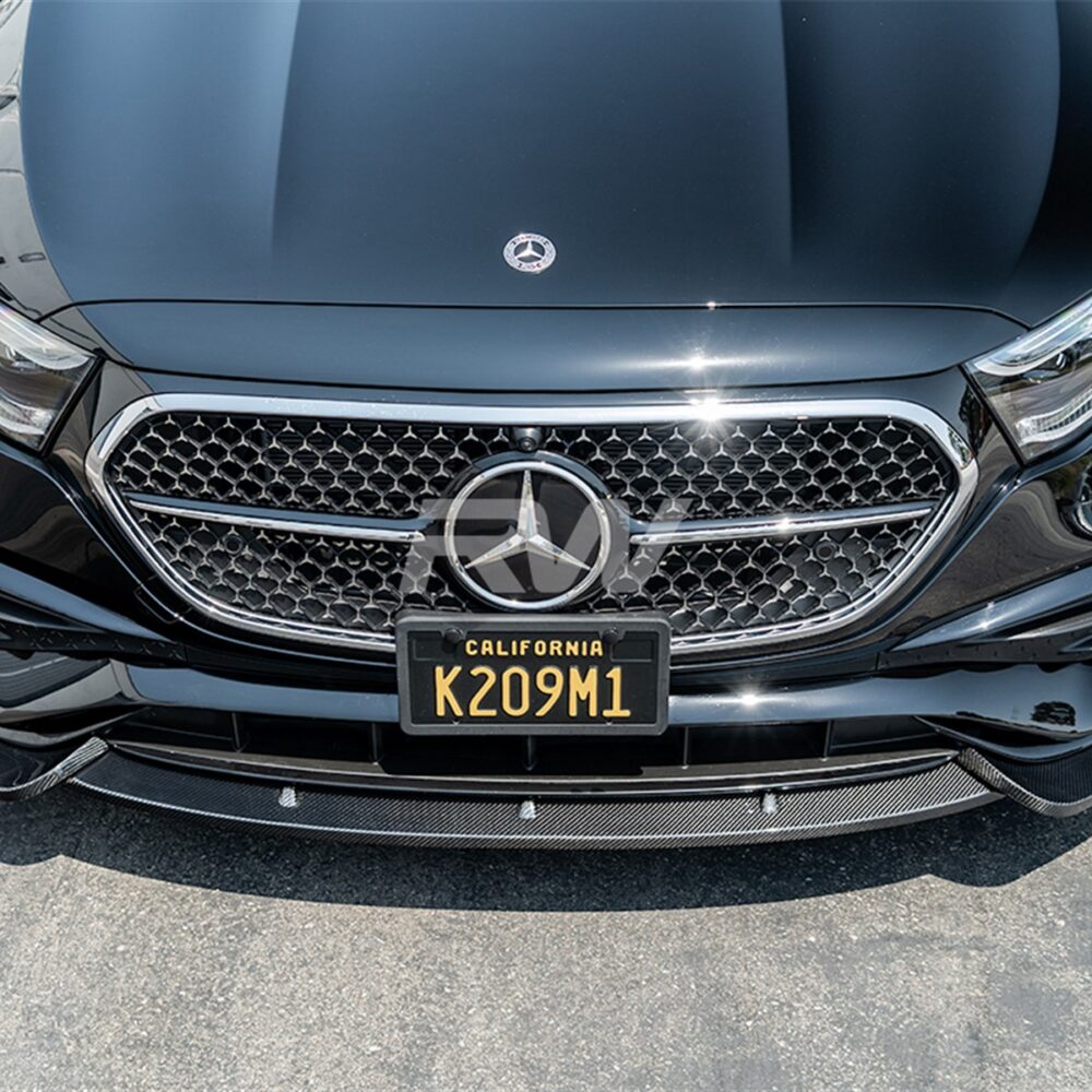Alternative view of RW Carbon Mercedes W214 E350 E450 RWS Carbon Fiber Front Lip